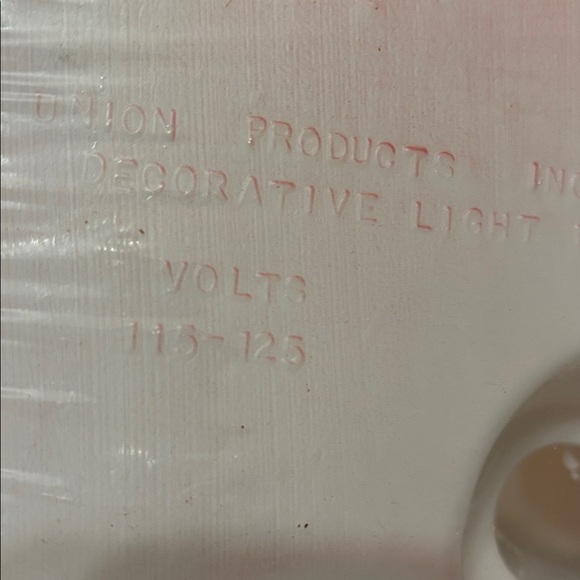 NEW OLD STOCK VINTAGE UNION BLOW MOLD SANTA CLAUS FACE 21 IN. ORIG. PACKAGING - Picture 10 of 16